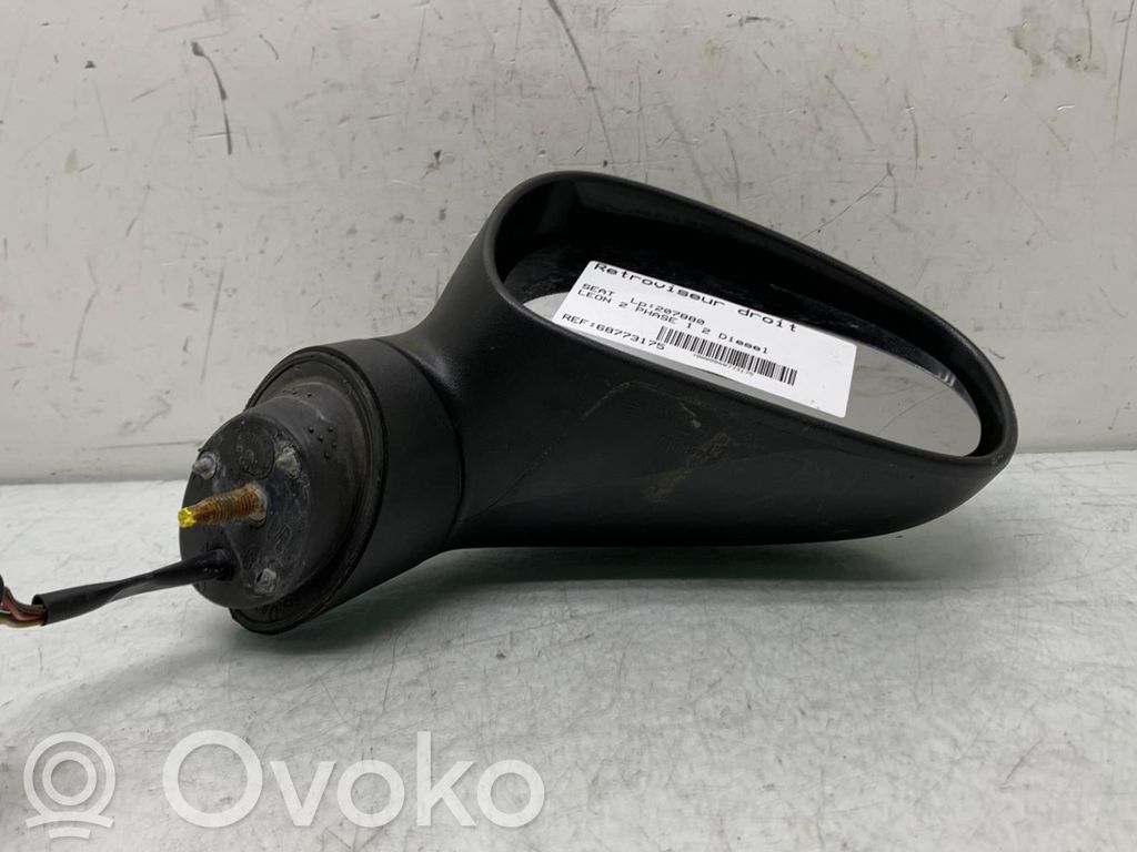 Seat Leon (1P) Manualne lusterko boczne drzwi przednich 
