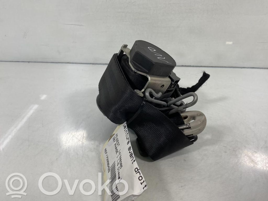 Peugeot 207 Hebilla del cinturón delantero 