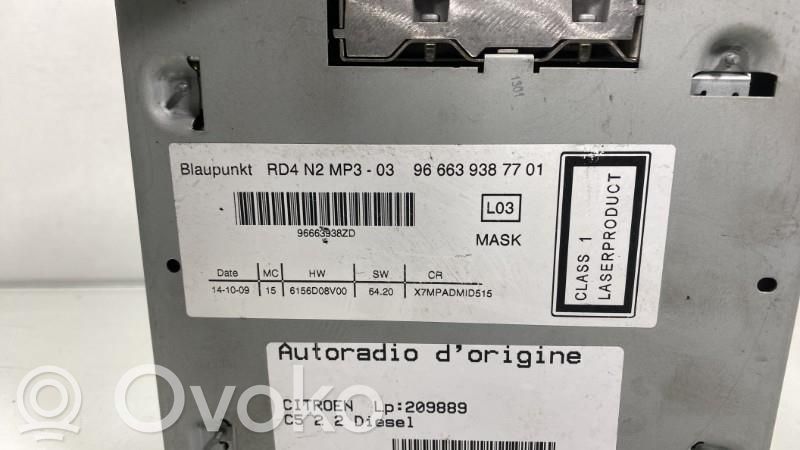 Citroen C5 Unitate principală radio/CD/DVD/GPS 