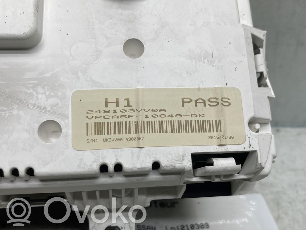 Nissan Note (E12) Speedometer (instrument cluster) 