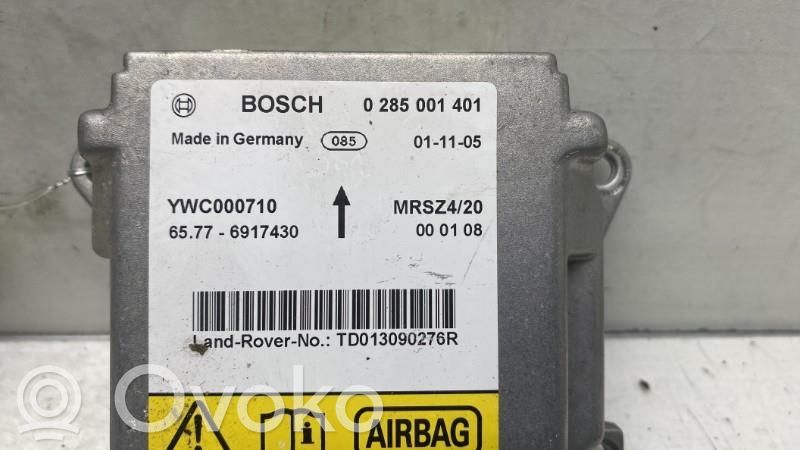 Land Rover Range Rover L322 Sterownik / Moduł Airbag 