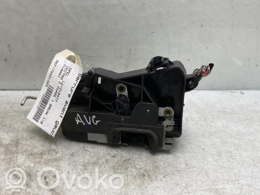 Opel Vectra C Front door lock 