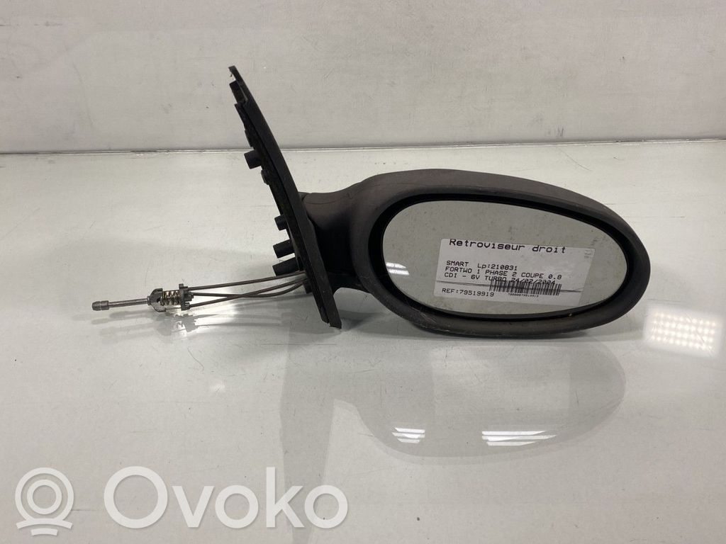 Smart ForTwo I MC01 Espejo lateral manual