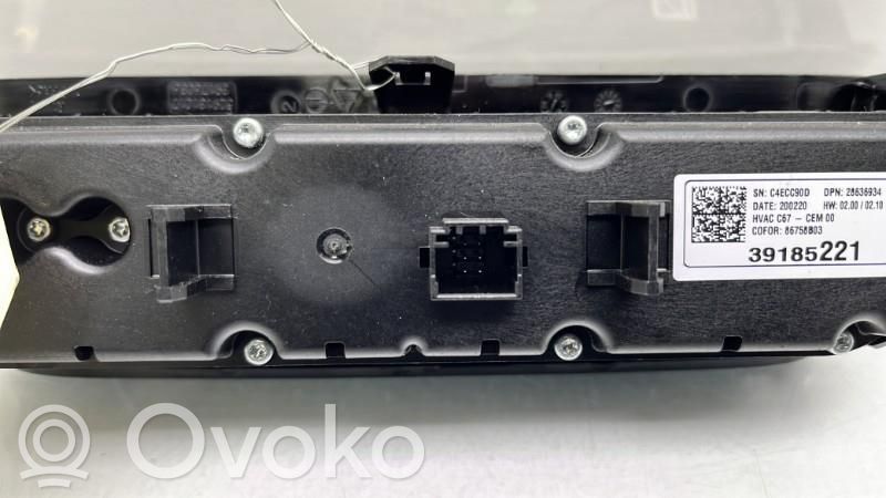 Opel Corsa F Unitate control climatizare 