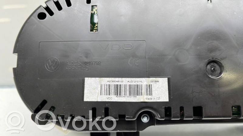 Audi A1 Tachimetro (quadro strumenti) 