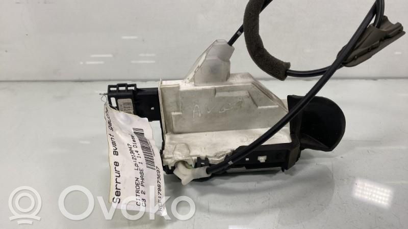 Citroen C3 Serratura portiera anteriore 