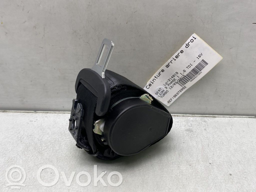 Seat Leon (5F) Cintura di sicurezza posteriore