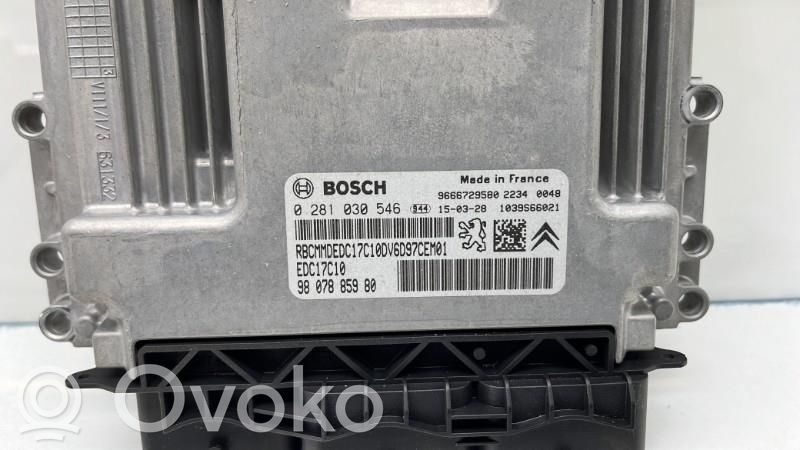 Citroen Berlingo Aizdedzes ECU komplekts 
