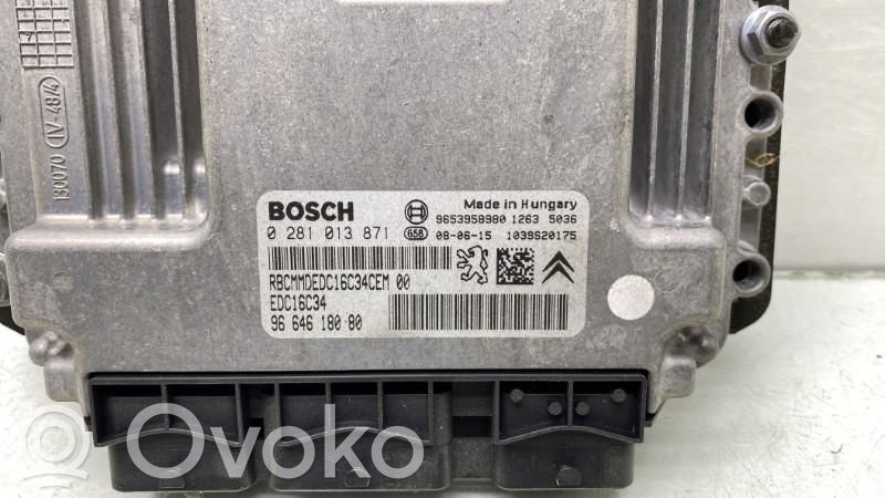 Peugeot 308 Engine control unit/module 