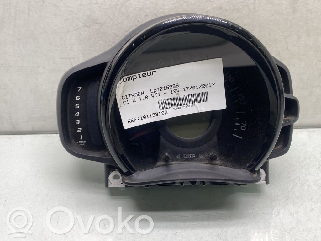 Citroen C1 Speedometer (instrument cluster) 
