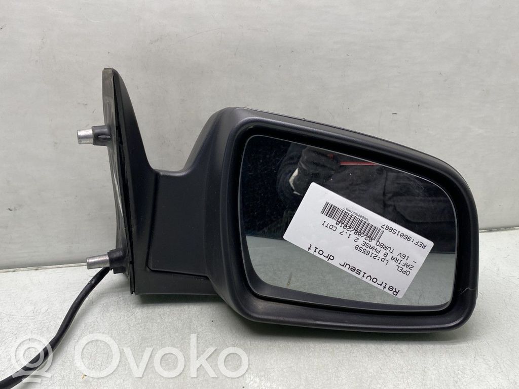 Opel Zafira B Manualne lusterko boczne drzwi przednich 