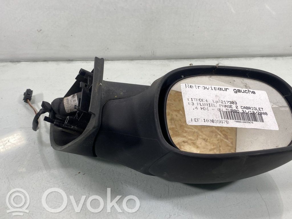 Citroen C3 Pluriel Manualne lusterko boczne drzwi przednich 