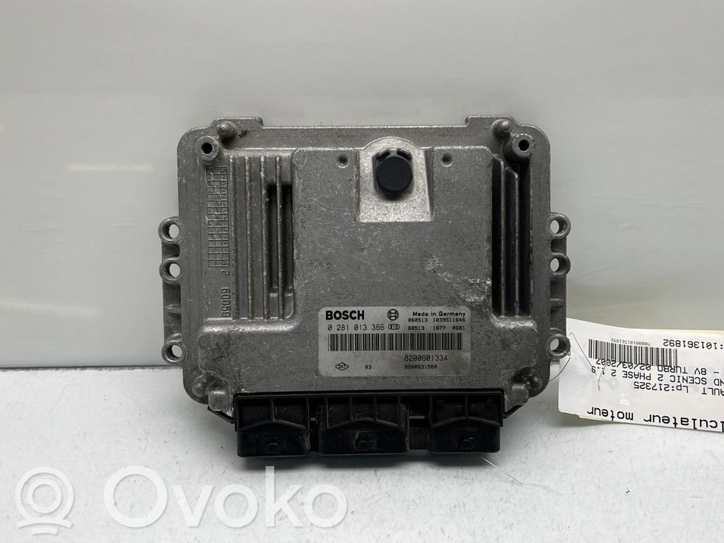 Renault Scenic II - Grand scenic II Unitate/modul de control motor