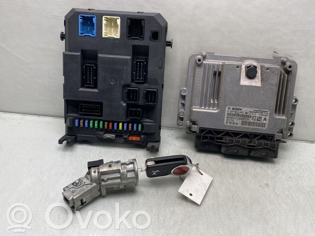 Citroen DS3 Kit centralina motore ECU e serratura