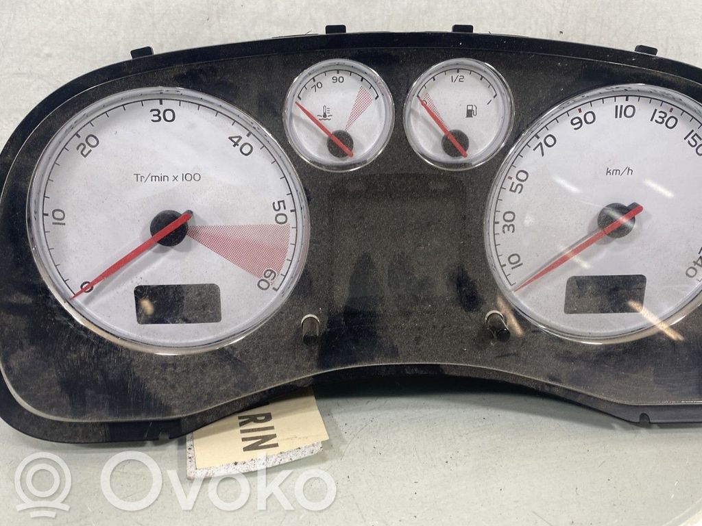 Peugeot 307 Tachimetro (quadro strumenti) 