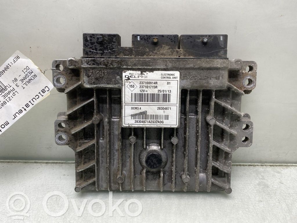 Renault Megane III Engine control unit/module 