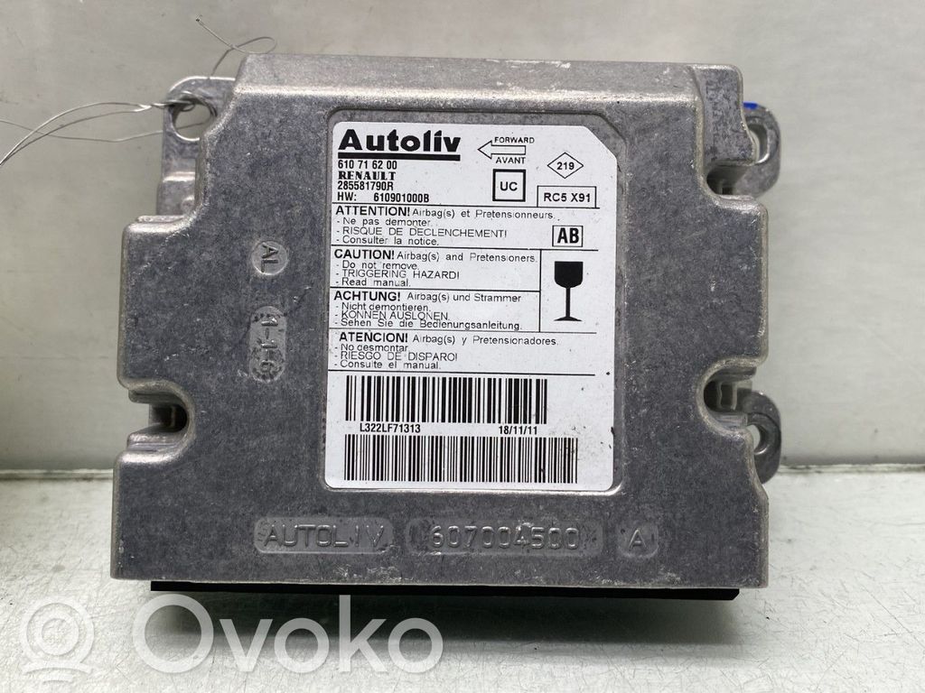 Renault Laguna III Airbag control unit/module 