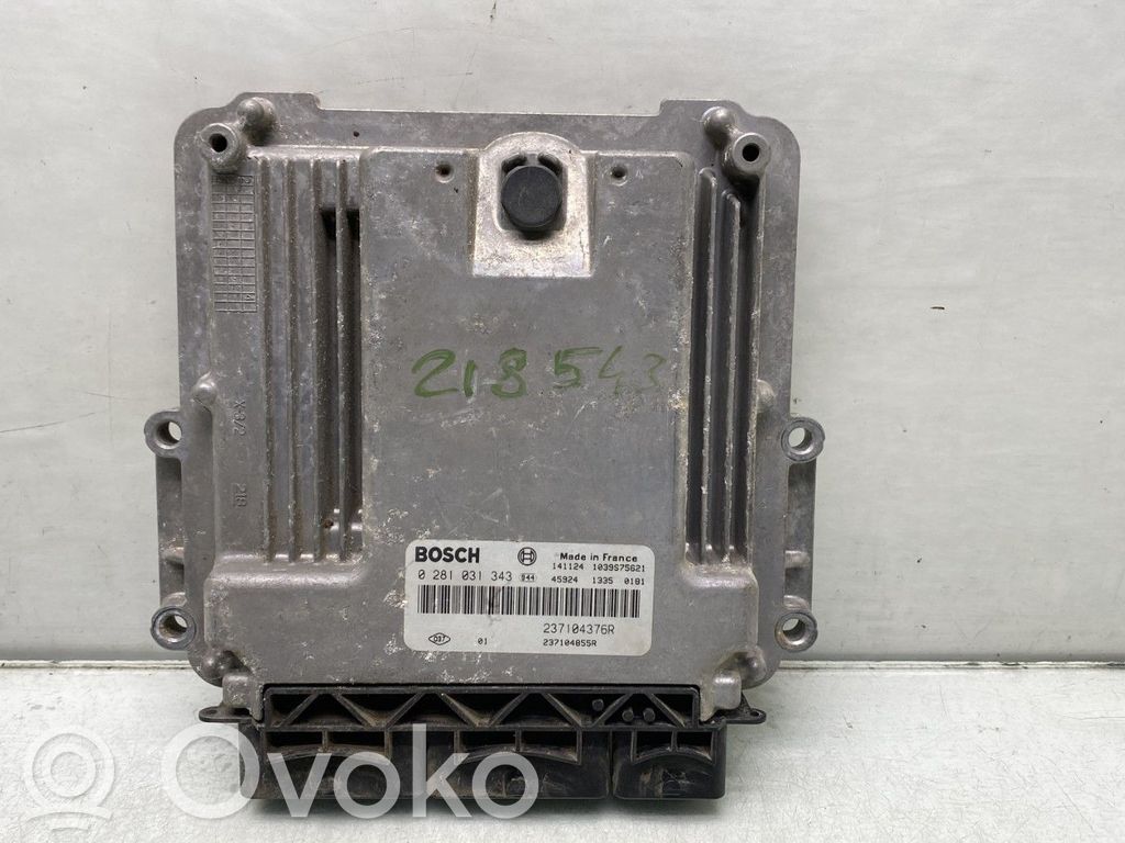 Renault Megane III Engine control unit/module 