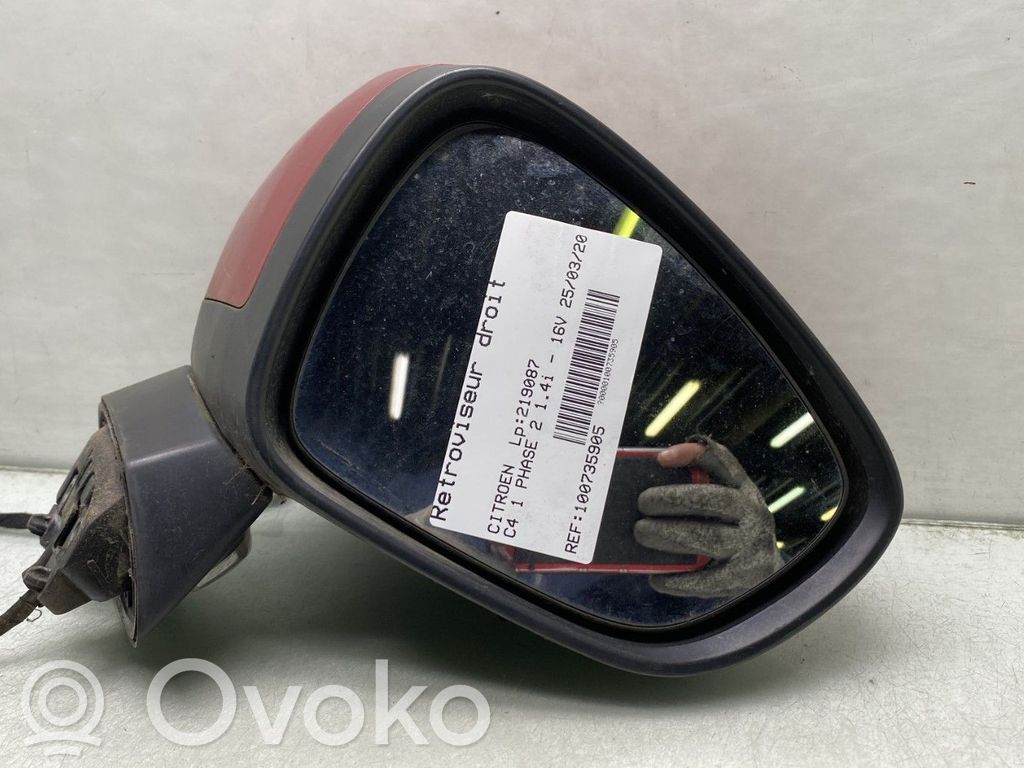 Citroen C4 I Espejo lateral manual 