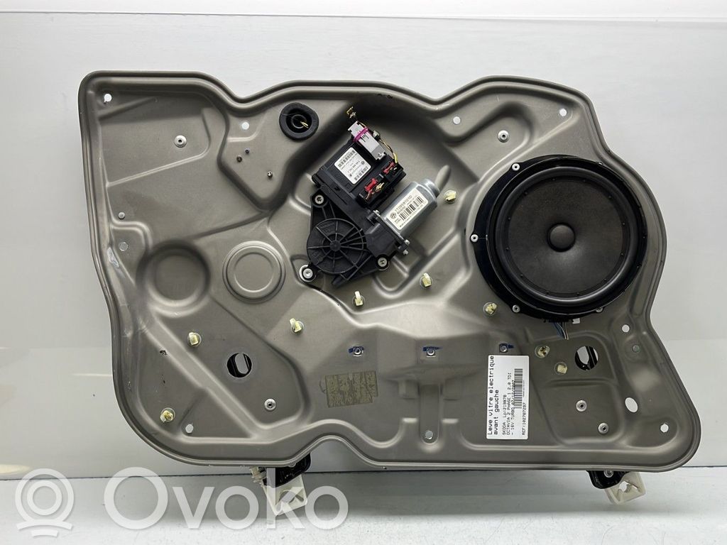 Skoda Octavia Mk2 (1Z) Elektryczny podnośnik szyby drzwi przednich 