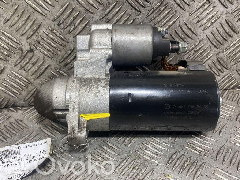 Mercedes-Benz C W204 Electromotor 