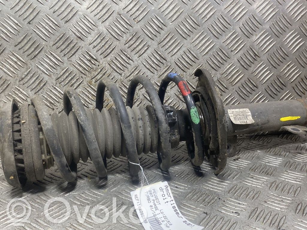 Peugeot 207 Amortyzator osi przedniej ze sprężyną 