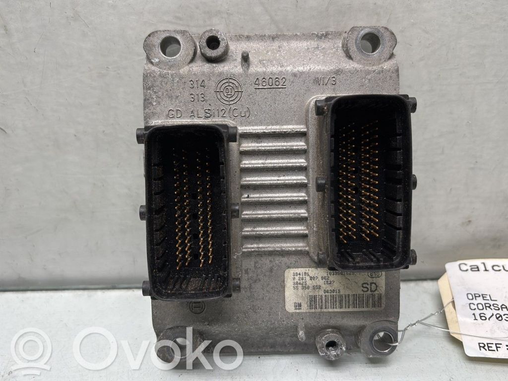 Opel Corsa C Engine control unit/module 