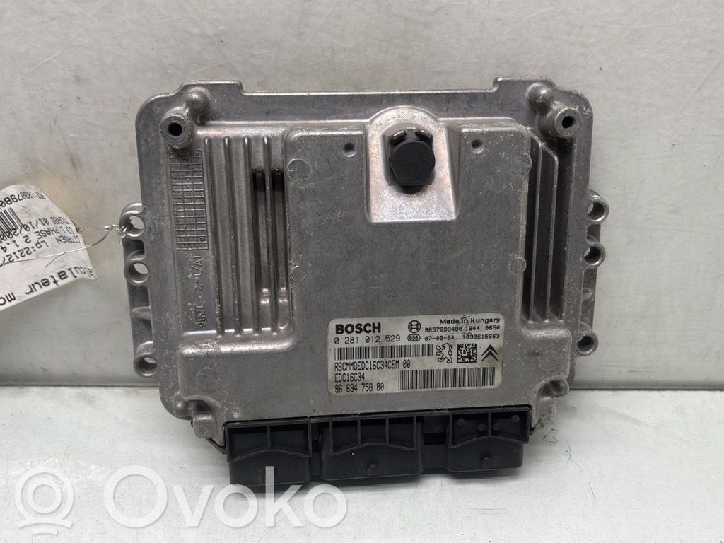 Citroen C3 Engine control unit/module 