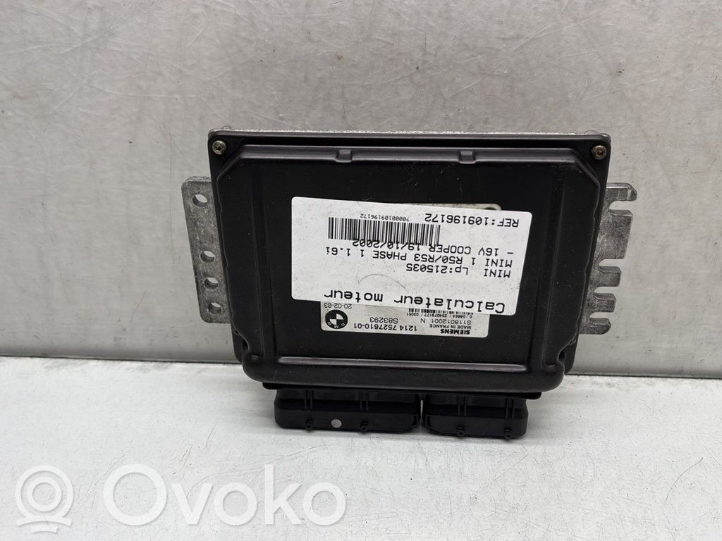 Mini One - Cooper R50 - 53 Sterownik / Moduł ECU 
