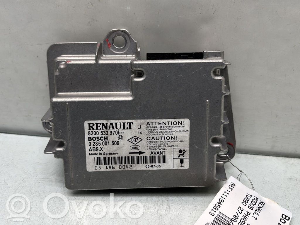 Airbag control unit/module   8200533970
