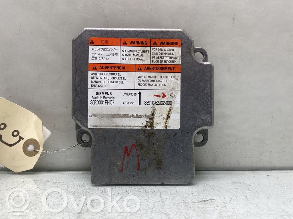 Centralina/modulo airbag   3891062J12