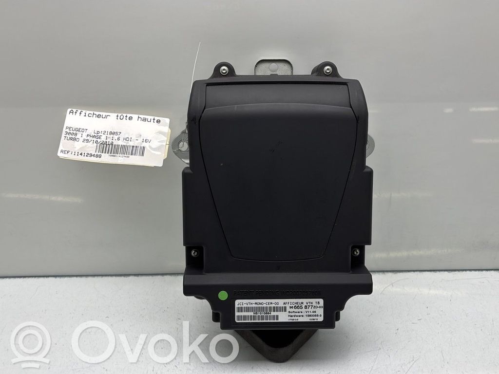 Peugeot 3008 I Ecran/afișaj/ecran mic 