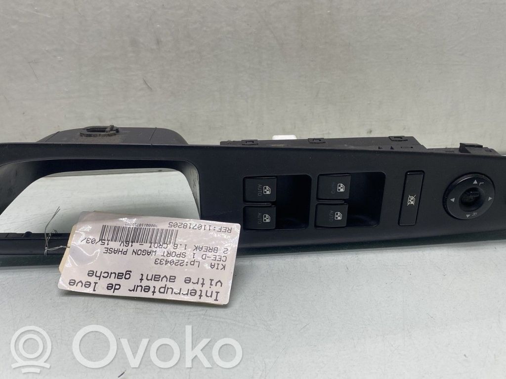 KIA Ceed Electric window control switch 
