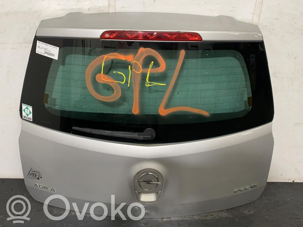 Opel Agila B Tailgate/trunk/boot lid 