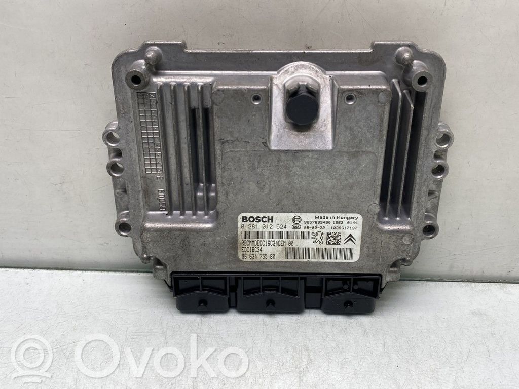 Citroen C3 Pluriel Engine control unit/module 