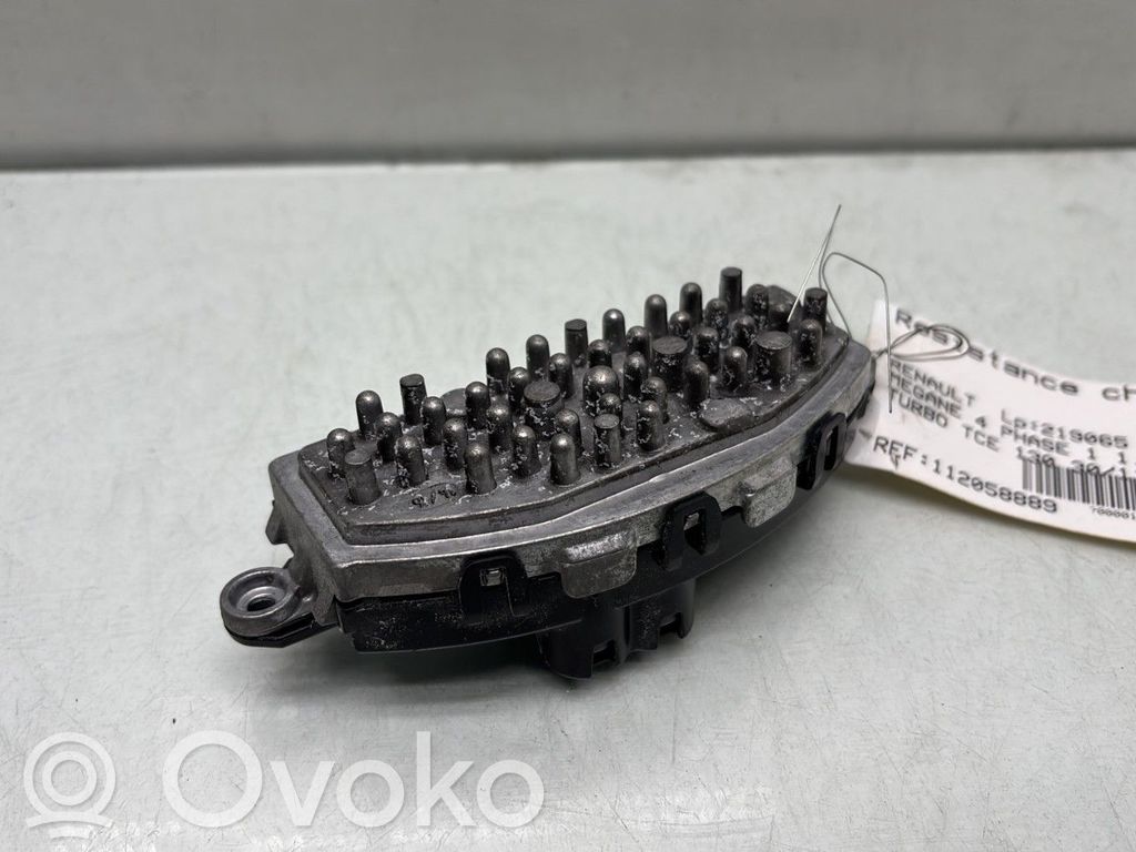 Renault Megane IV Lämpöpuhaltimen moottorin vastus