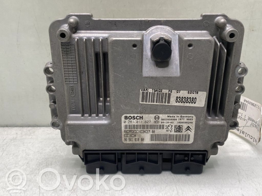 Peugeot 307 Engine control unit/module 