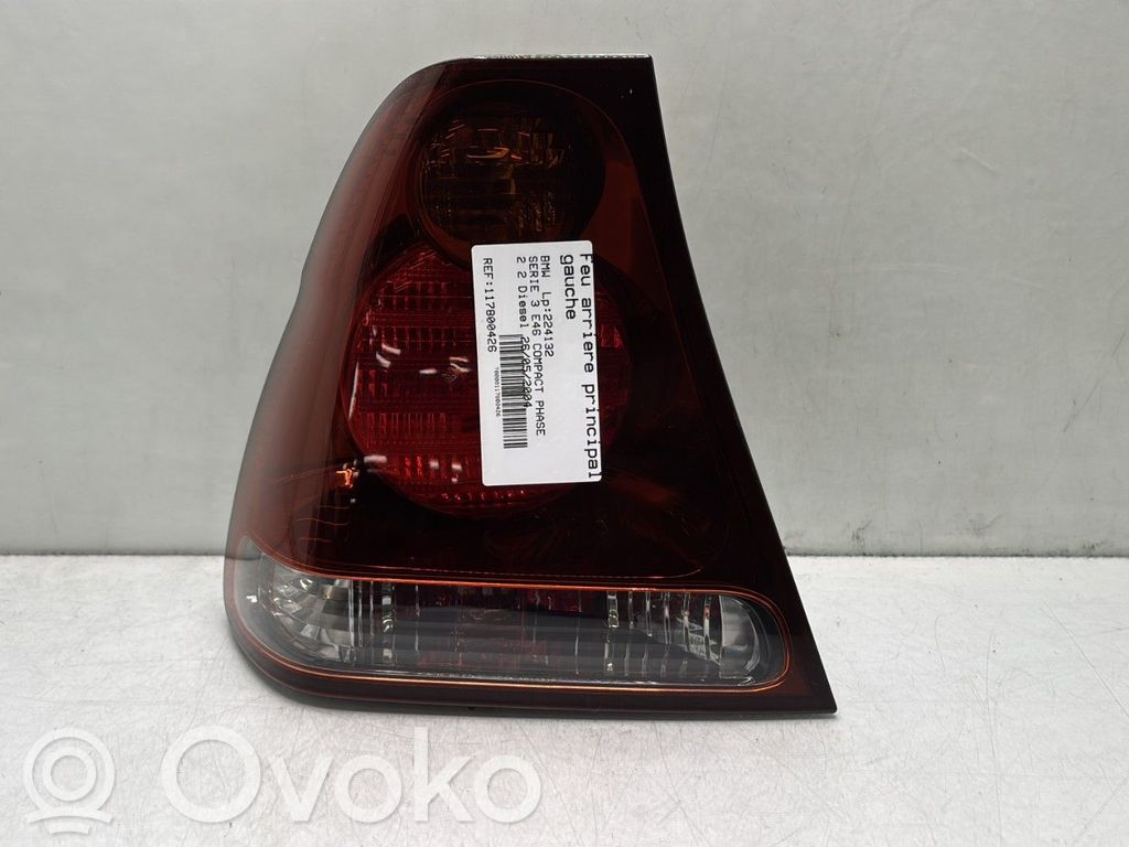 BMW 3 E46 Aizmugurējais lukturis virsbūvē 
