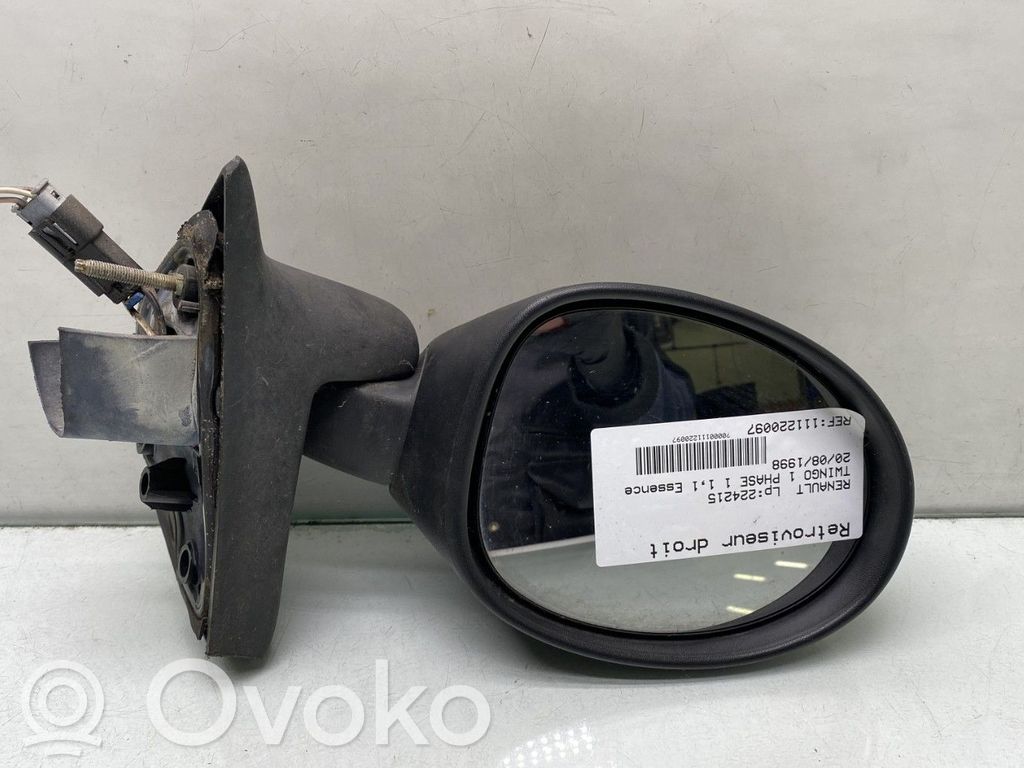 Renault Twingo I Espejo lateral manual 