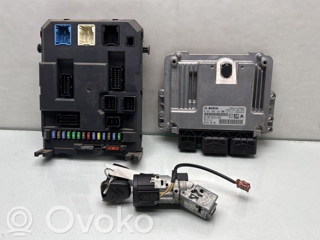 Citroen C3 Picasso Engine ECU kit and lock set 