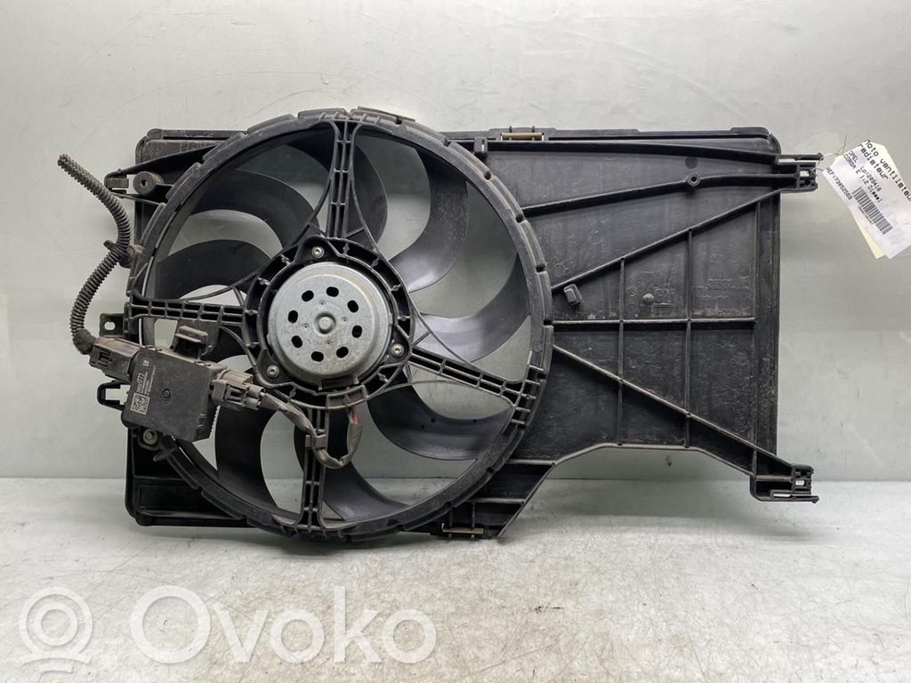 Opel Corsa E Elektrisks radiatoru ventilators 