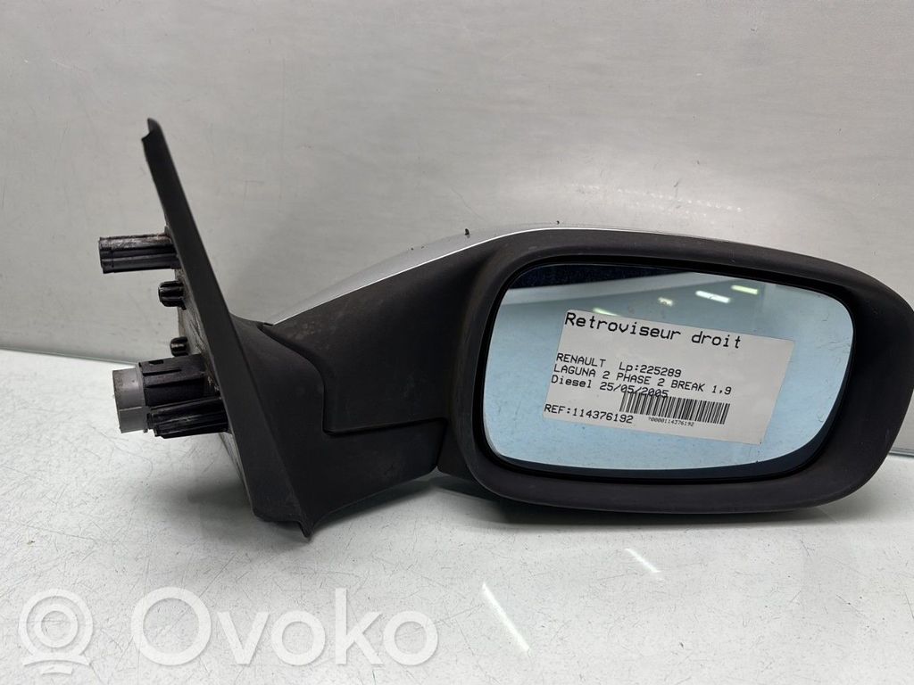 Renault Laguna II Manualne lusterko boczne drzwi przednich 