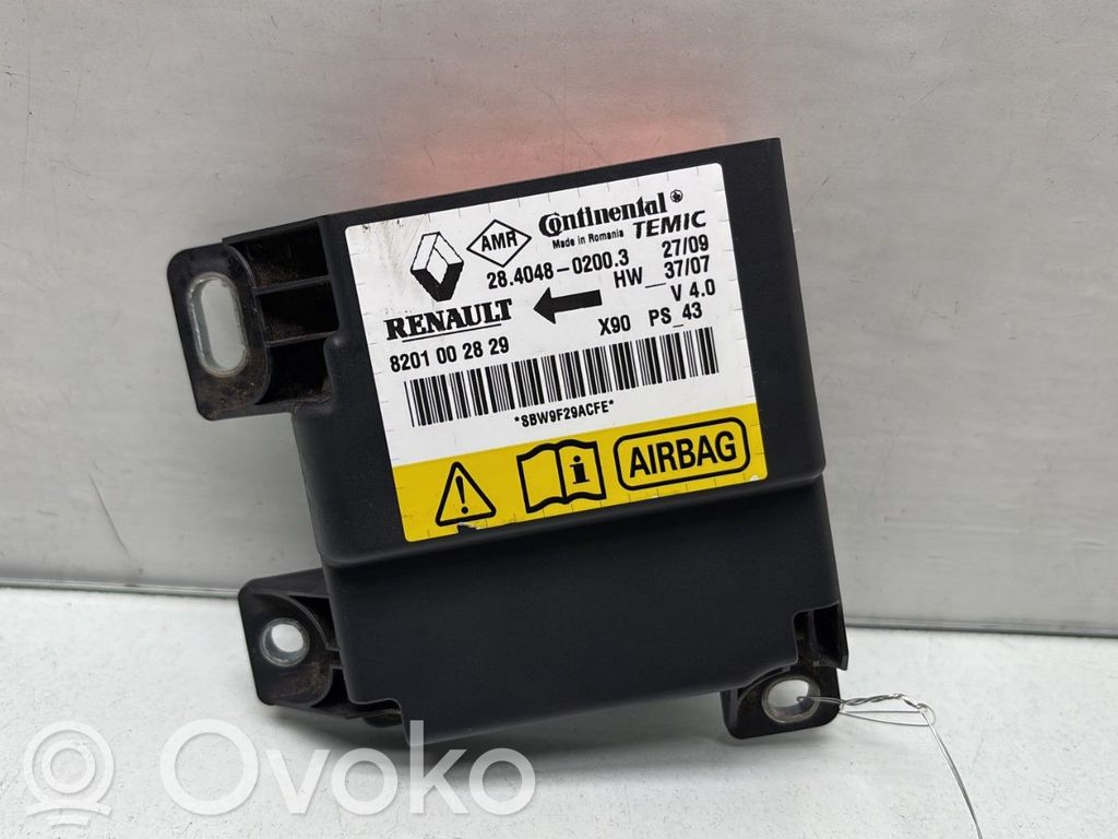 Dacia Sandero Airbag control unit/module 
