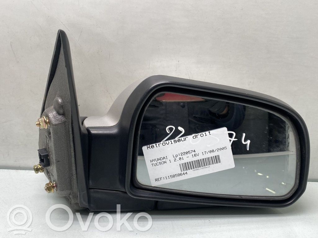 Manualne lusterko boczne drzwi przednich   876202E560