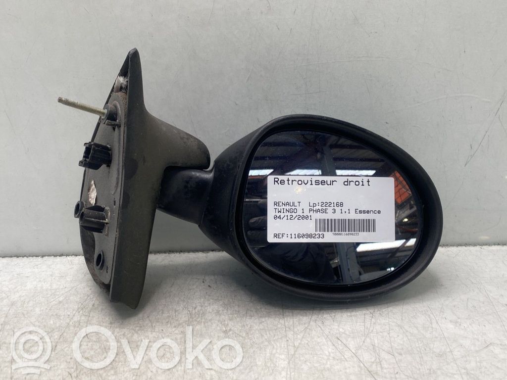 Renault Twingo I Espejo lateral manual 