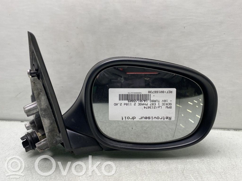 BMW 1 E81 E87 Manual wing mirror 