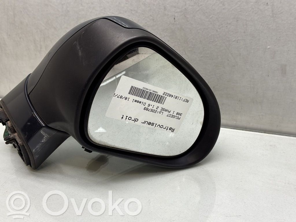 Peugeot 308 Espejo lateral manual 