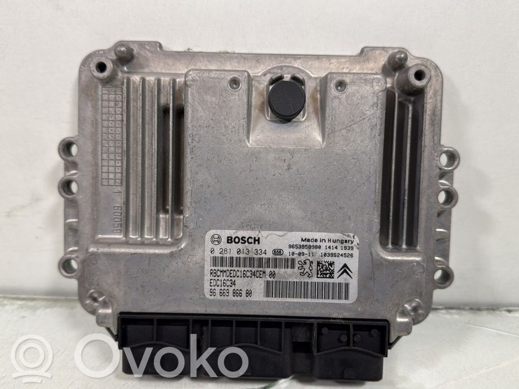 Citroen C4 Grand Picasso Unidad de control/módulo del motor