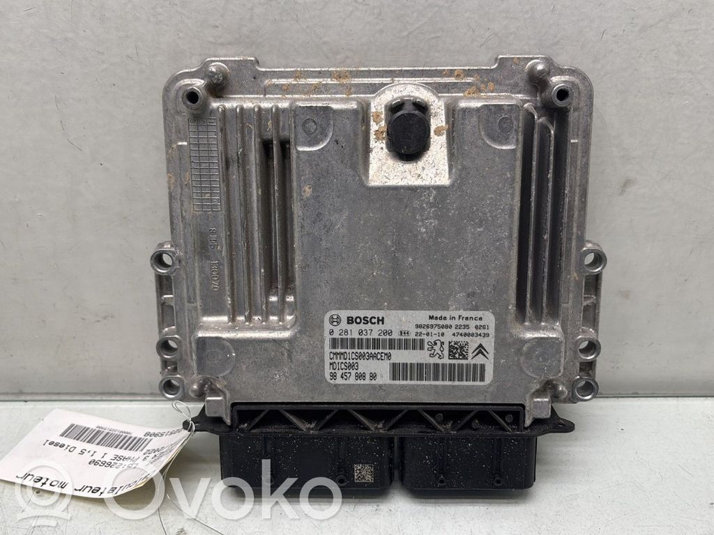 Peugeot Partner III Engine control unit/module 
