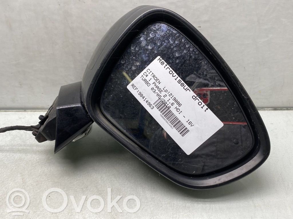 Citroen C4 I Espejo lateral manual 